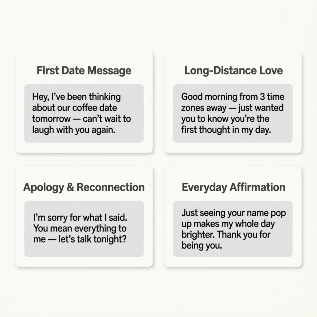 Message Templates for Love and Romance